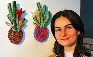 Joy Abedikichi, a sales representative with Bullseye, was one of the three Bronze award winners  for her work that she calls, Stapelias in Bloom.