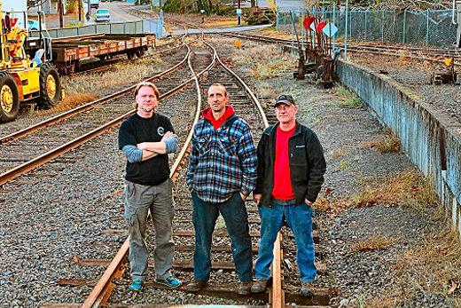 Oregon Pacific Railroad owners  Tim, Brian, Craig Samuels  say theyre happy that the Oregon Rail Heritage Foundation will be acquiring the business started by their father, Richard Dick Samuels.