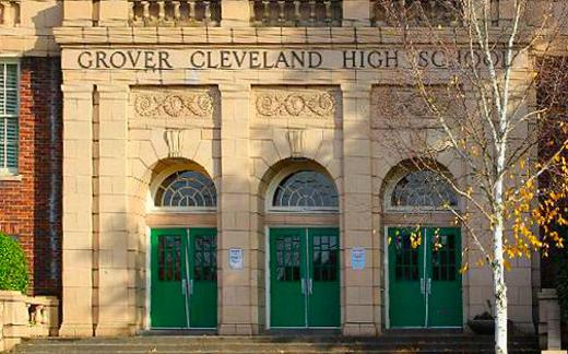 If the PPS $1.83 billion bond passes in May, Cleveland High School may indeed be rebuilt, but with a smaller footprint. And the familiar classic entrance on Powell Boulevard may no longer look like this.